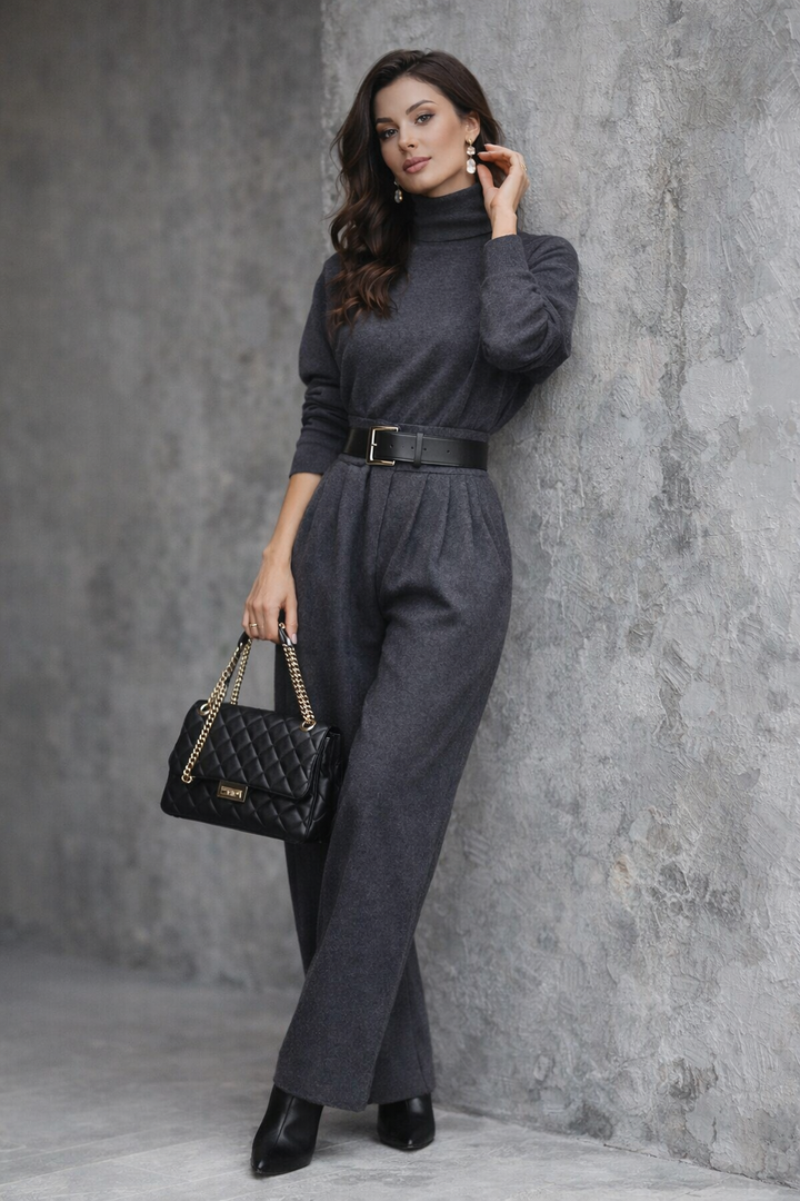 CELESTE TURTLENECK CO-ORD SET